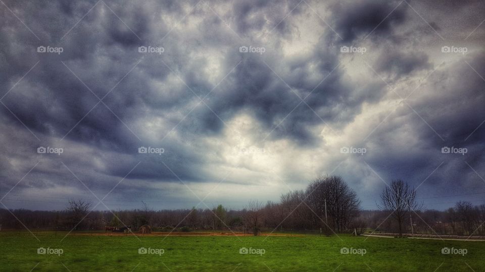 beautiful cloudy sky