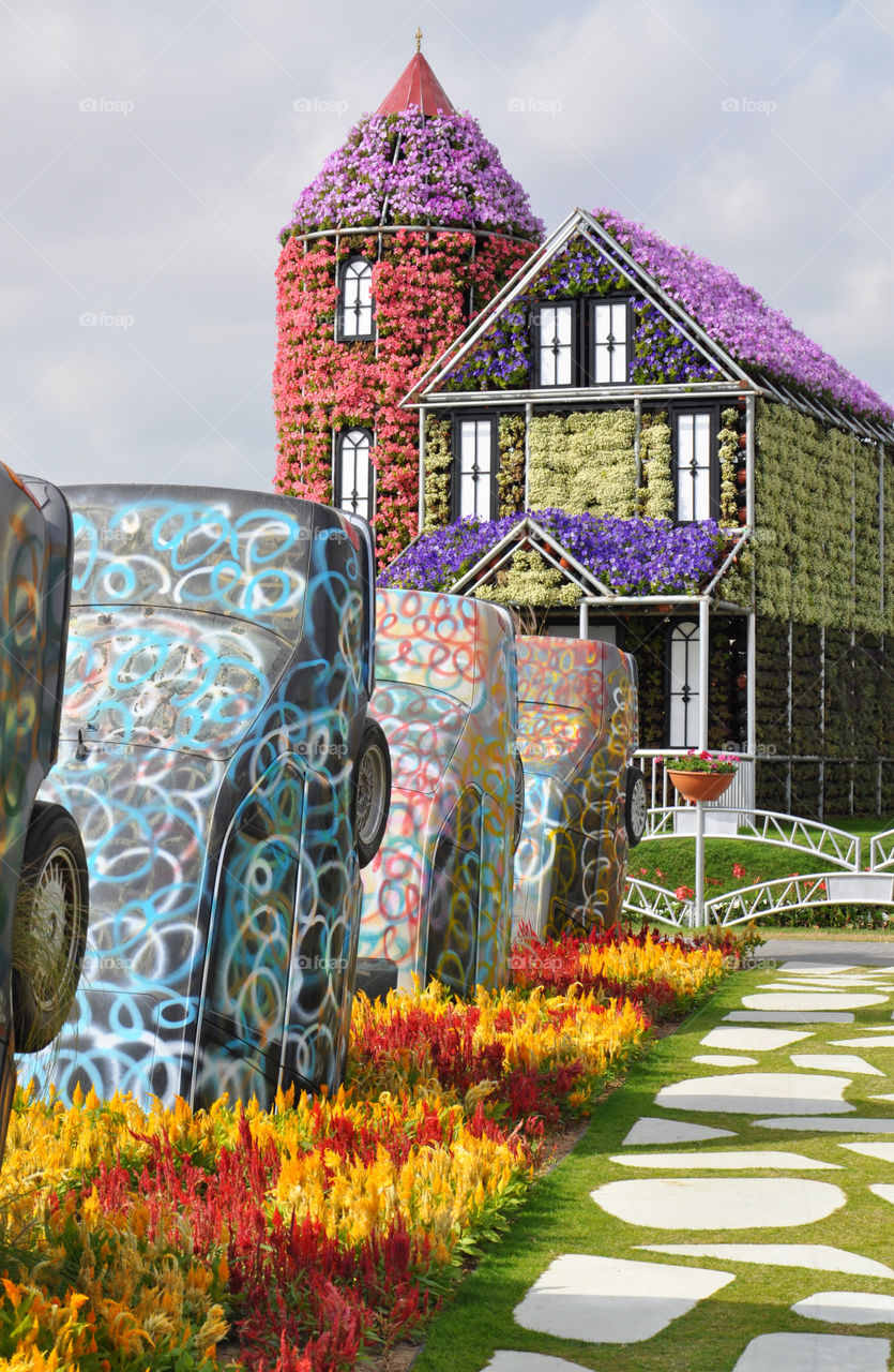 Flower garden 