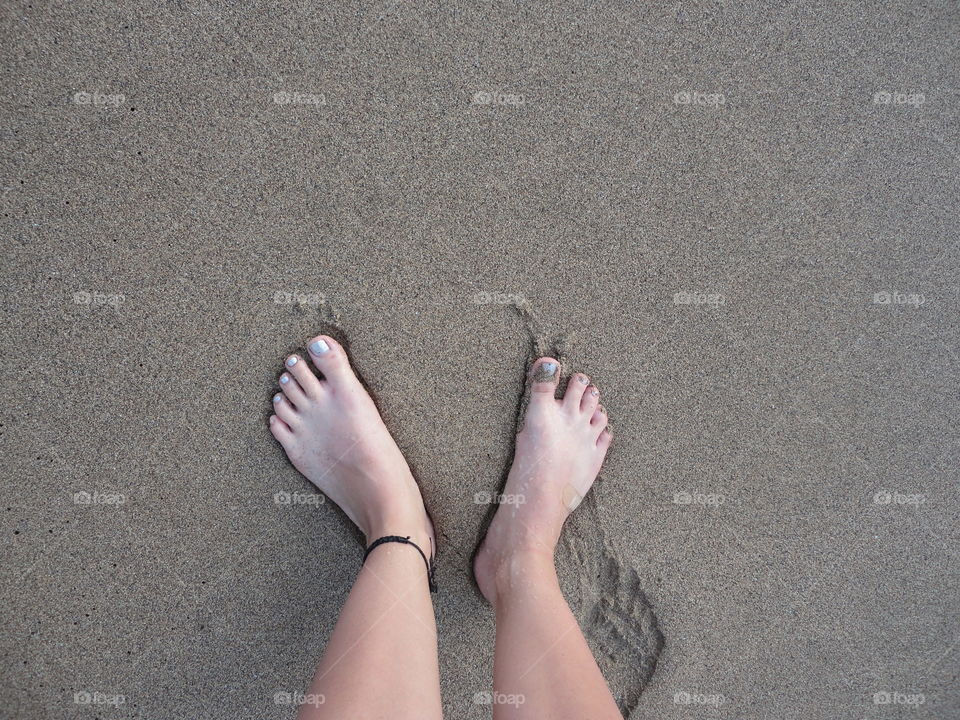 foot view. maui