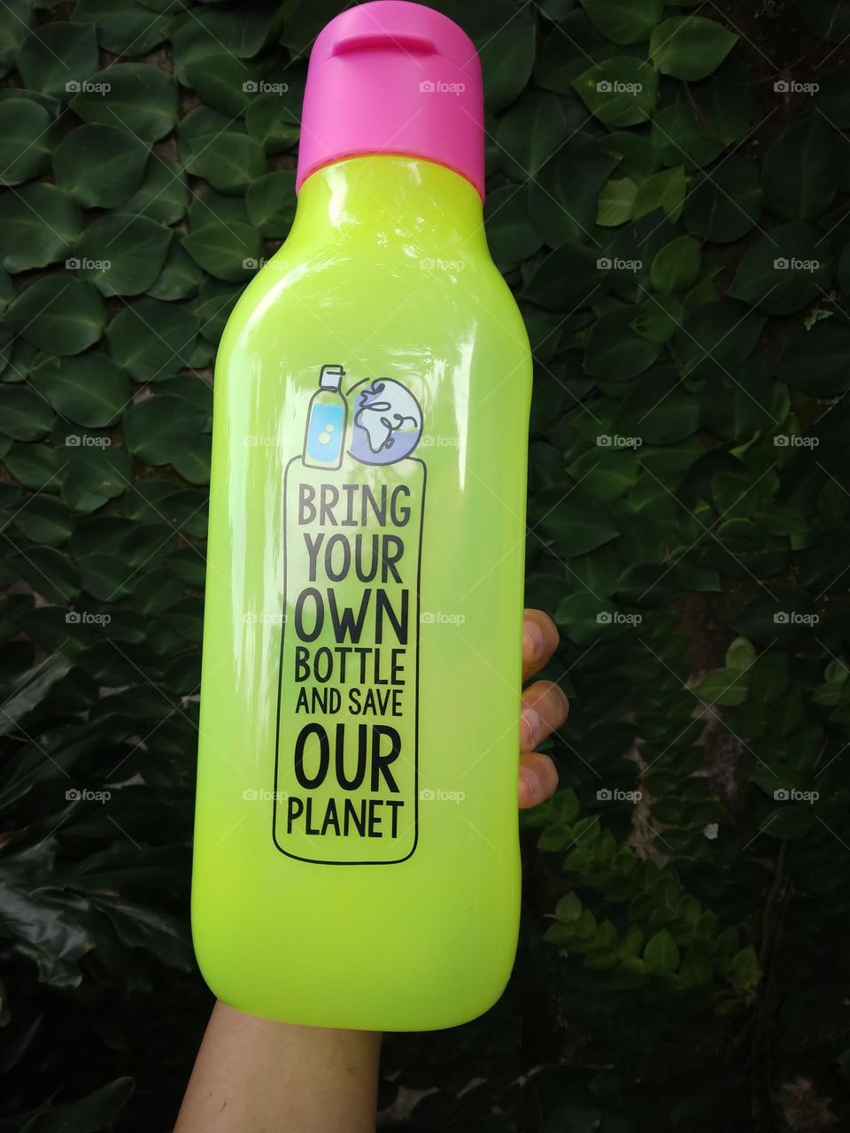 bring your own bottle ans save our planet
