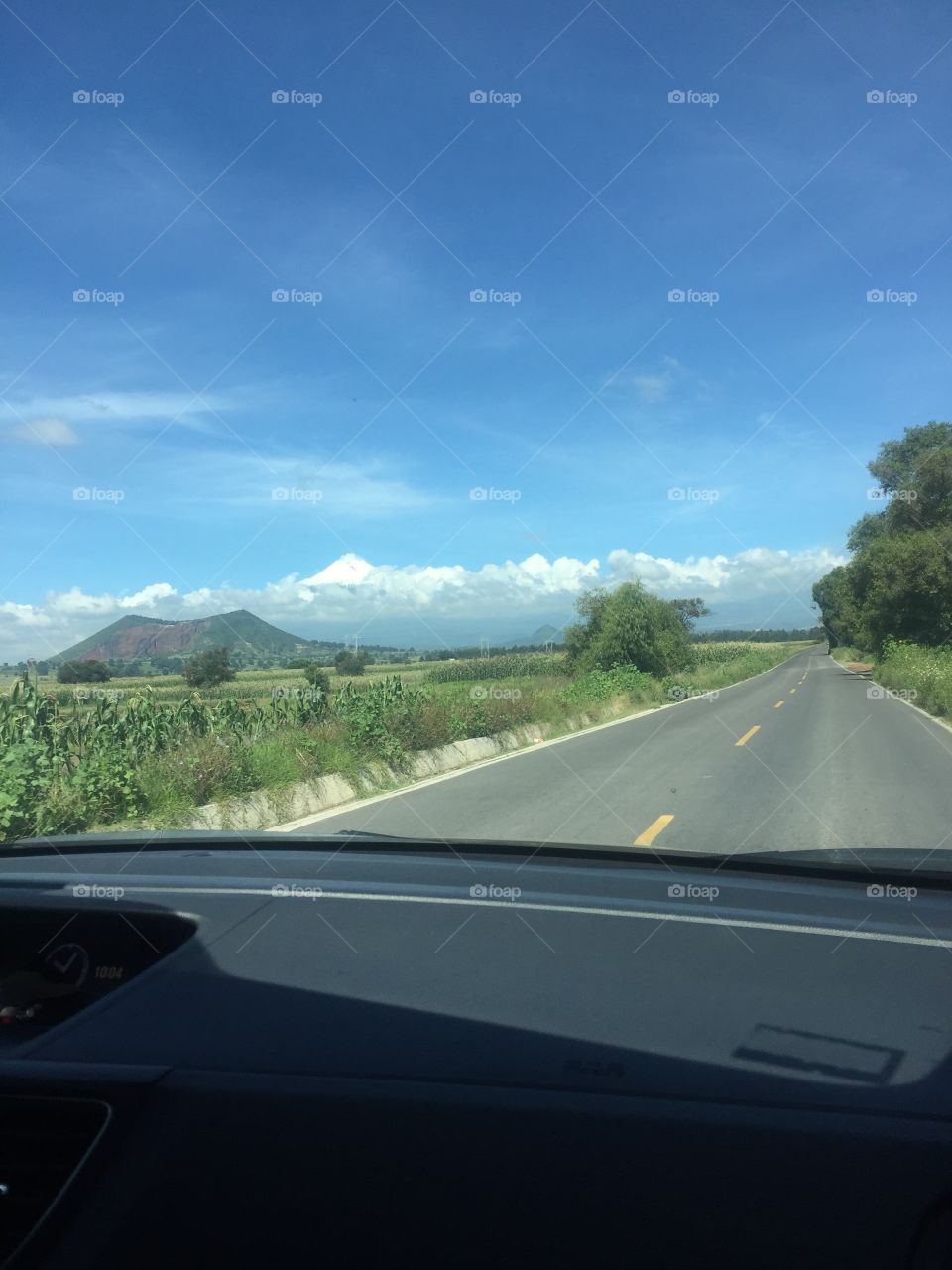 The road volcano 