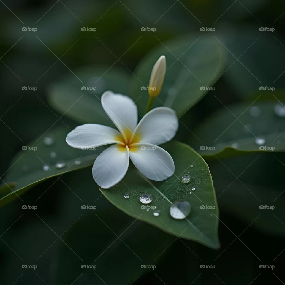 white flower