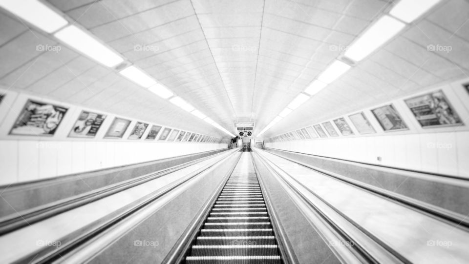 Down there.... Metro of Prague