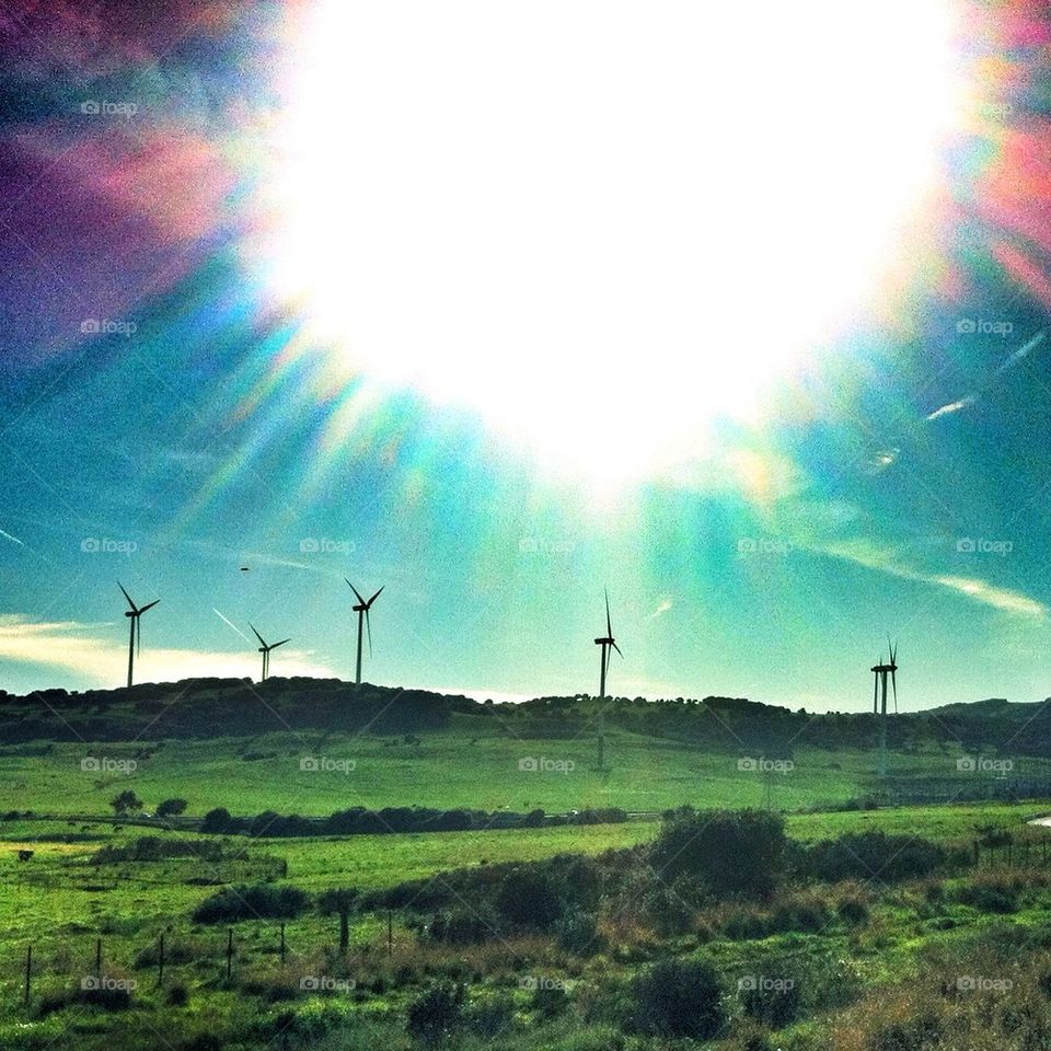 Wind farm Spain
