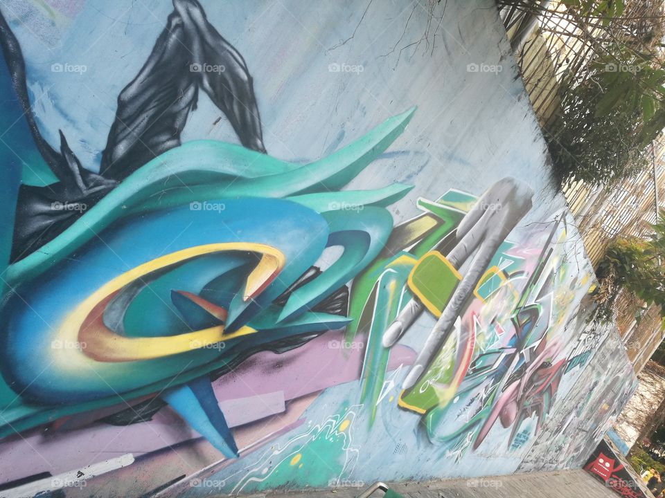 Graffiti Art in Shenzhen, China