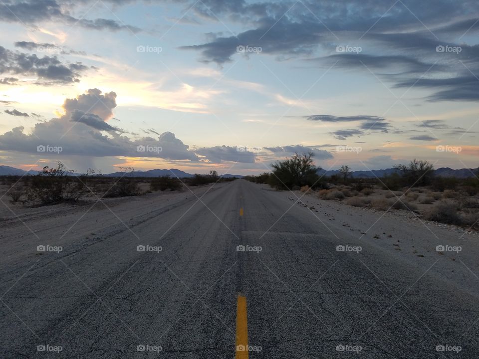 Road, No Person, Asphalt, Highway, Landscape