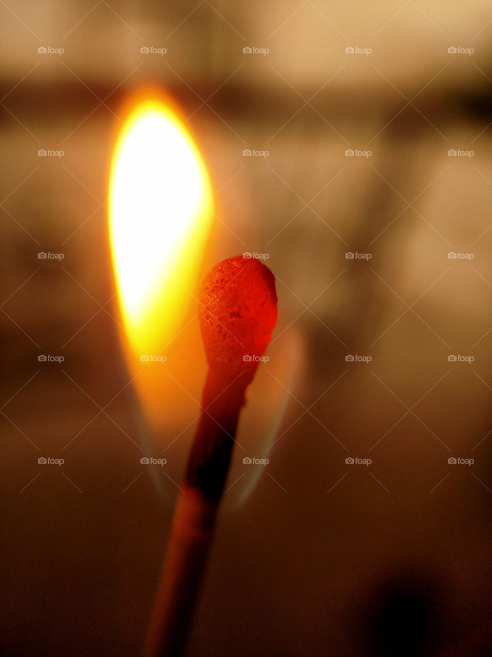 PURE FLAMES OF MATCHSTICK
