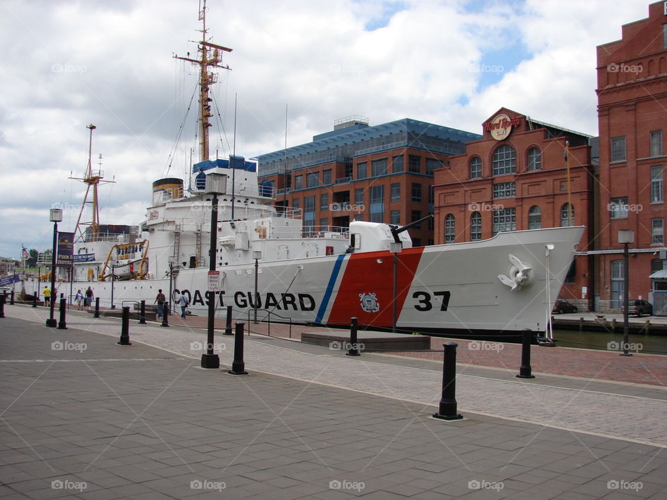 Coastguard ship