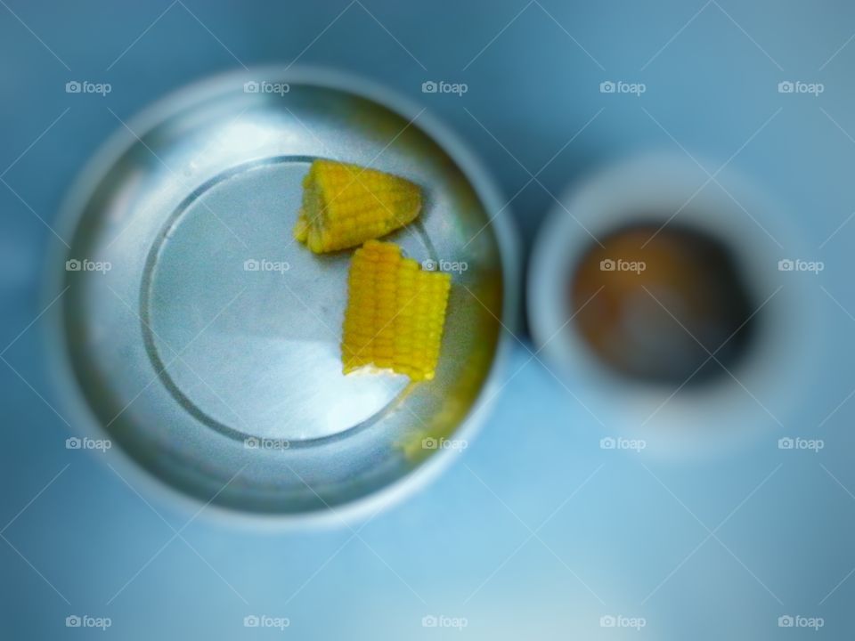 rich and healthy. corn and tea