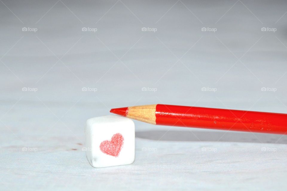Valentine's pencil