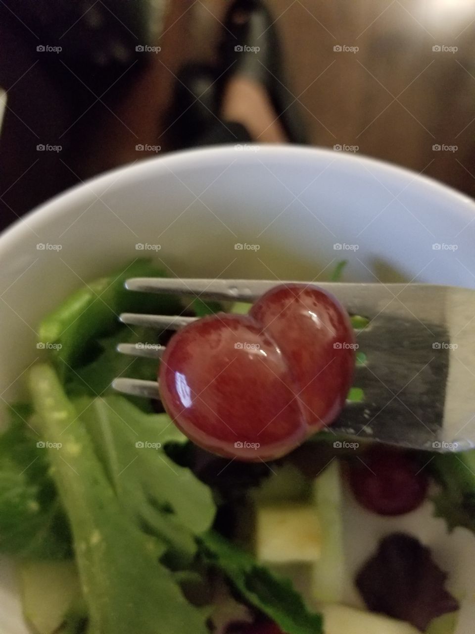Heart shape grape