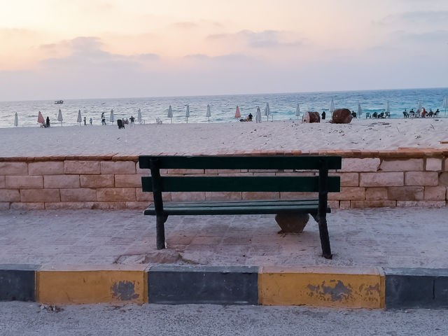 Looking to the beach from this place is awesome.
