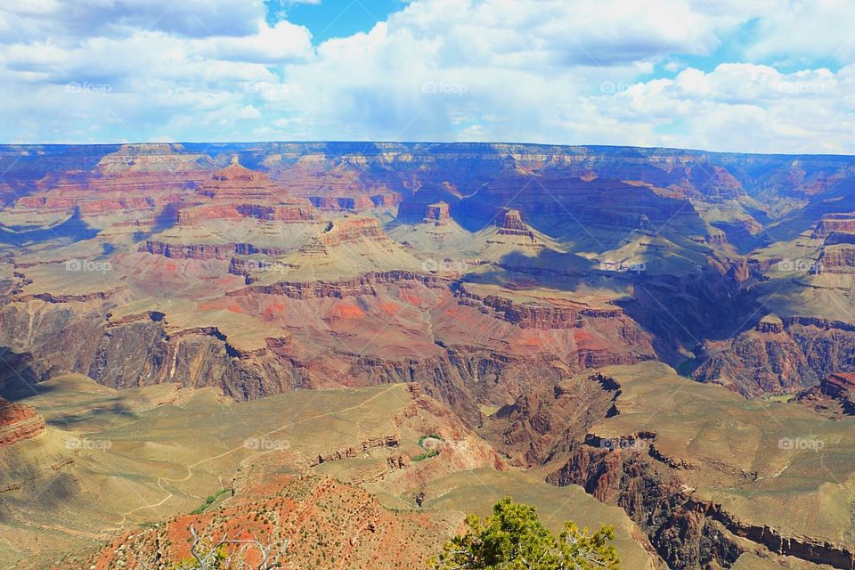 Scenic view of grand canyon