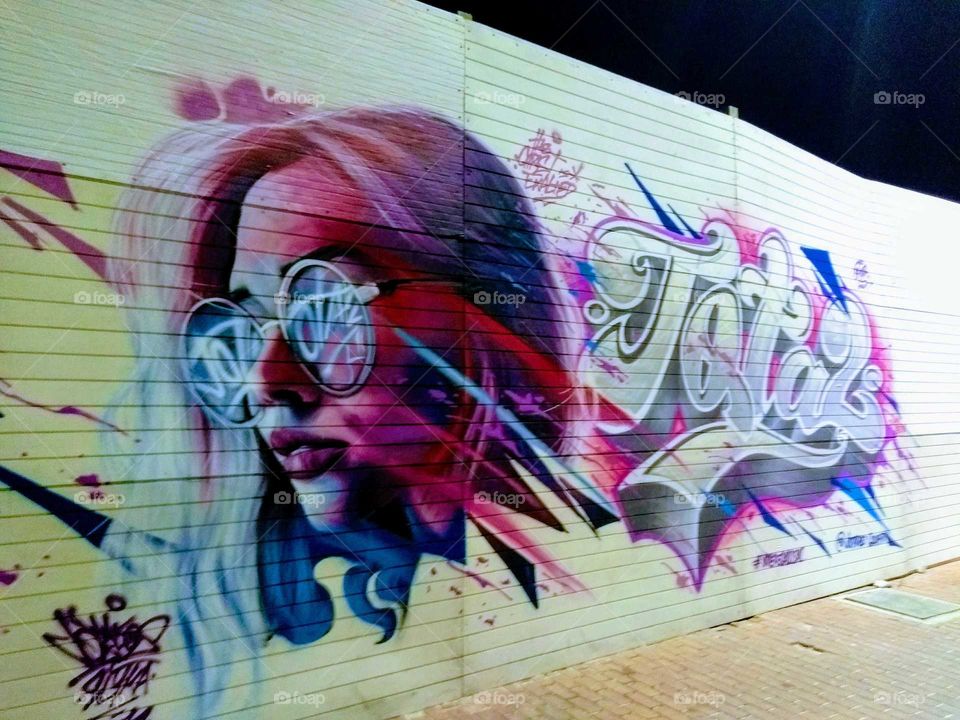 Graffiti em San Andrés, Colômbia