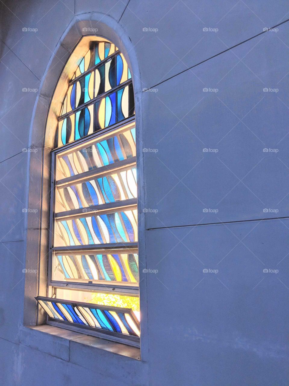 stained glass window