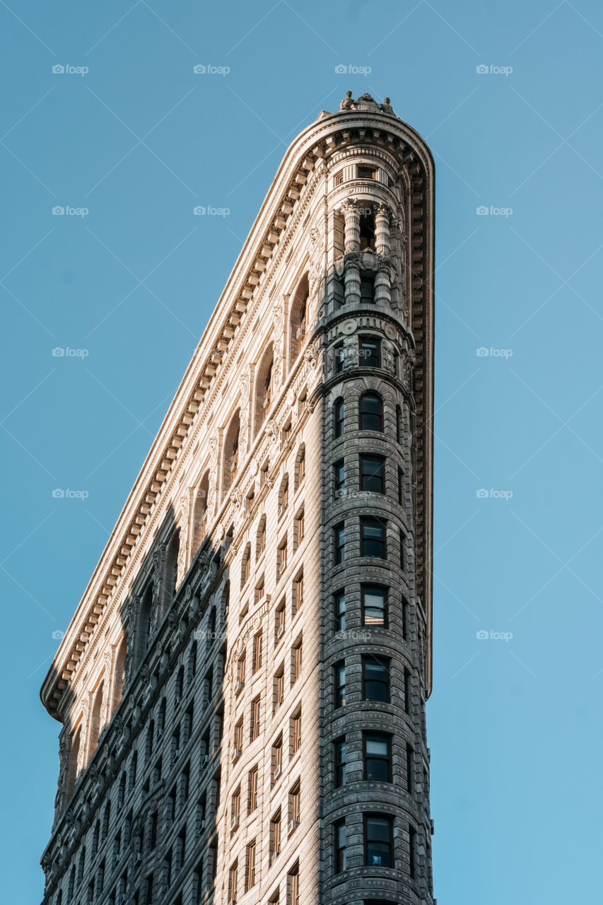 Flatiron building in New York City