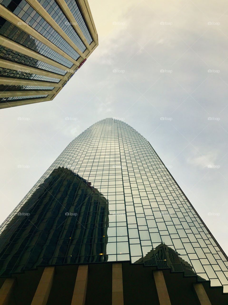 Reflections in downtown San Francisco 