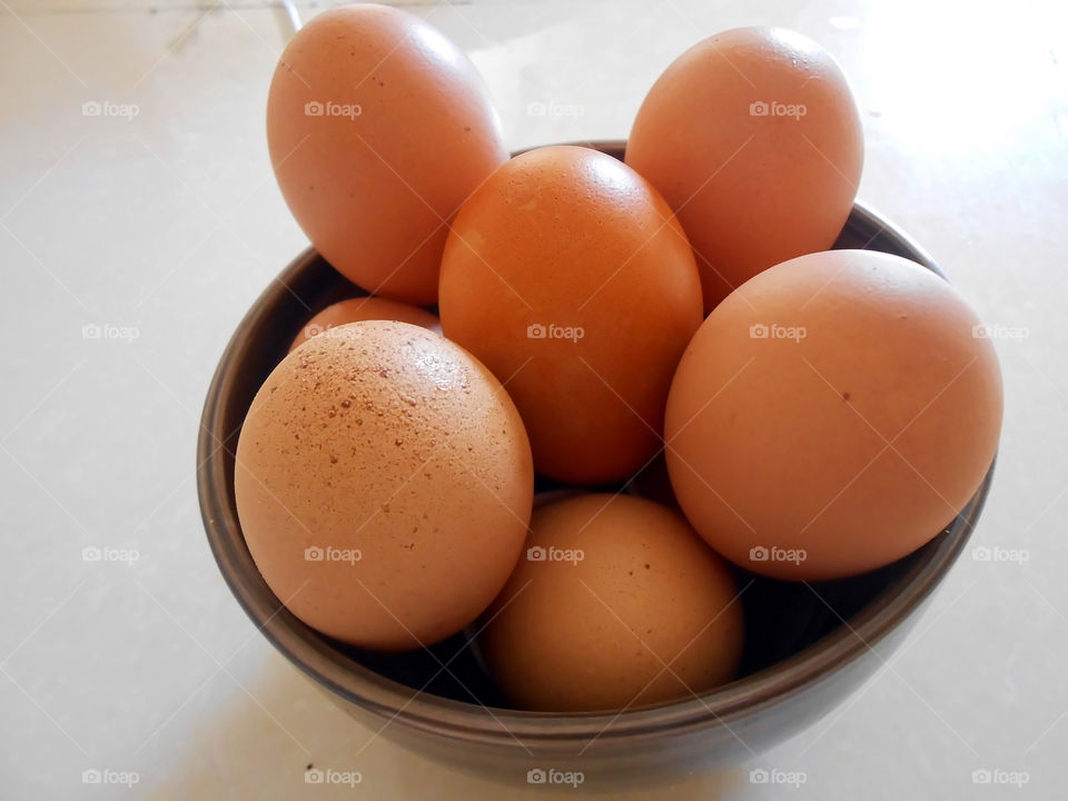Eggs Closeup