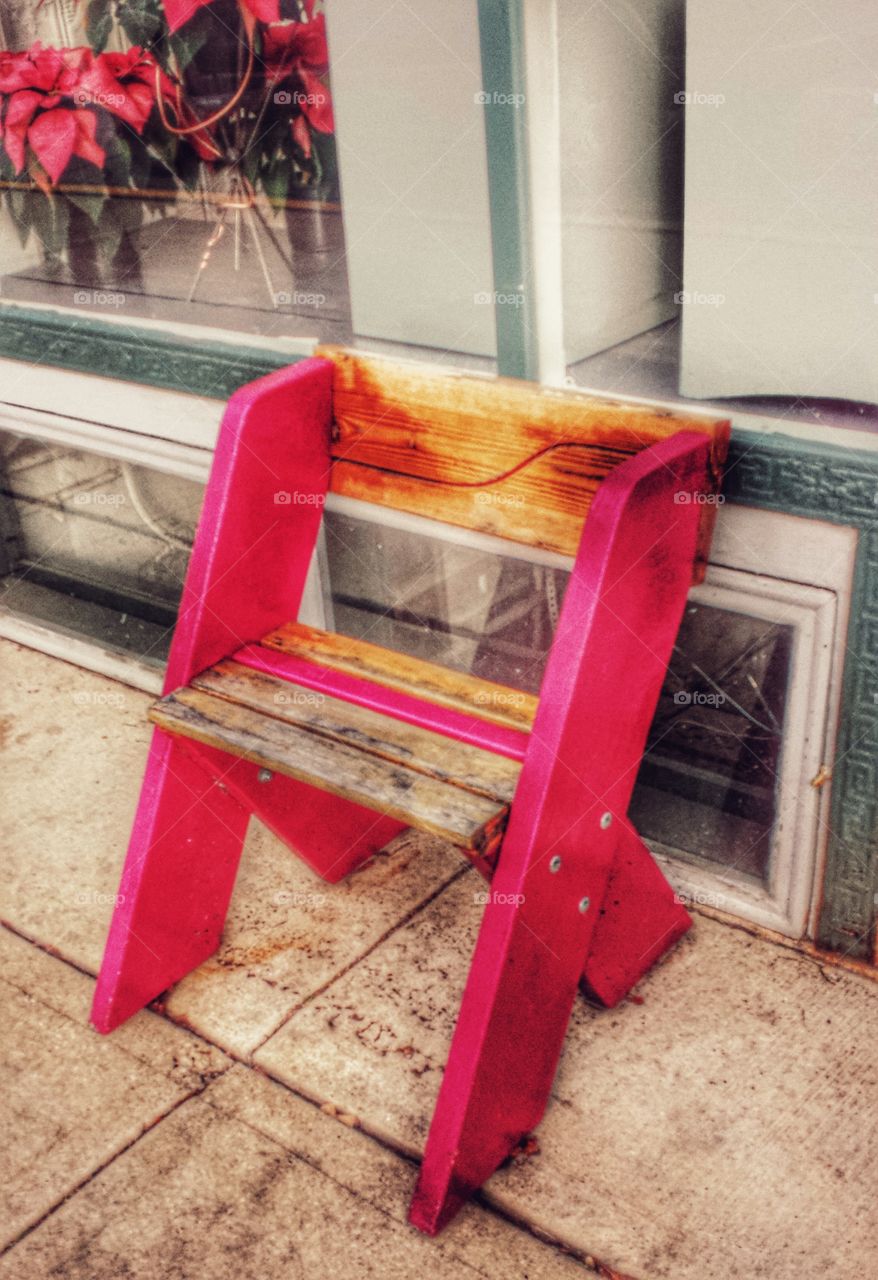 Little Pink Bench