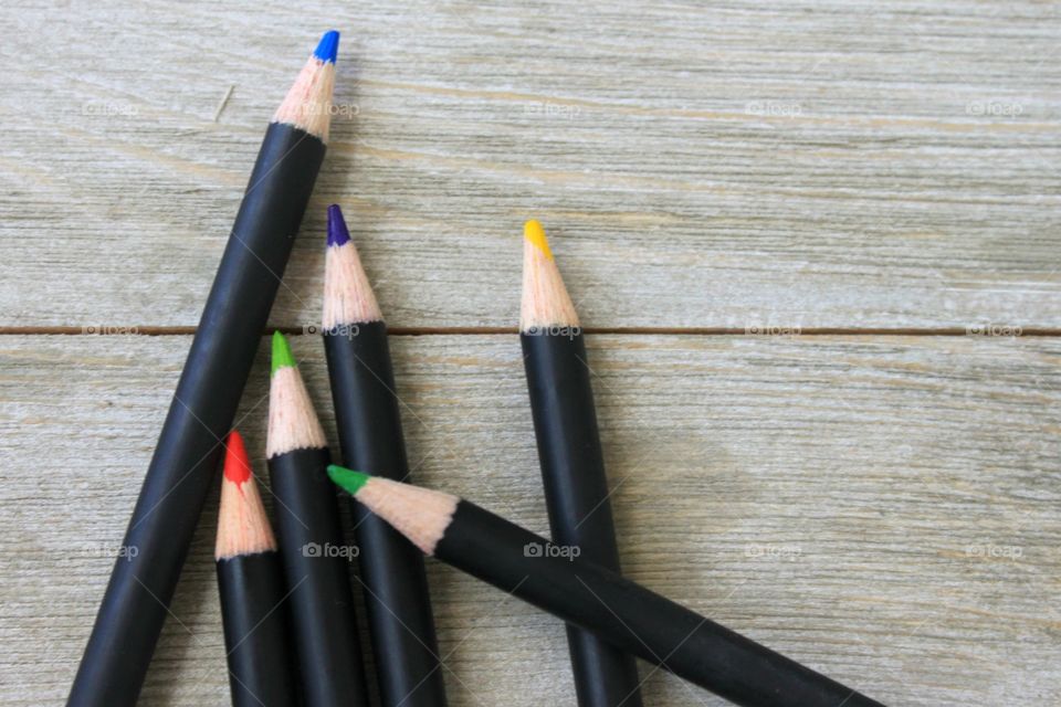 Colored pencils