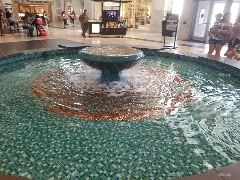 Wishing fountain