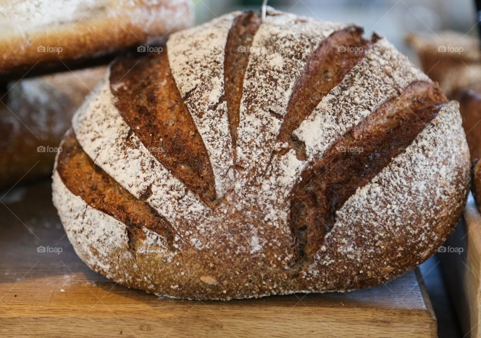 Beautifully baked bread