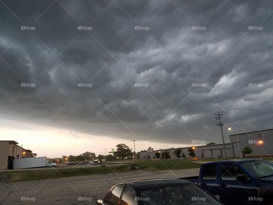 approaching storm