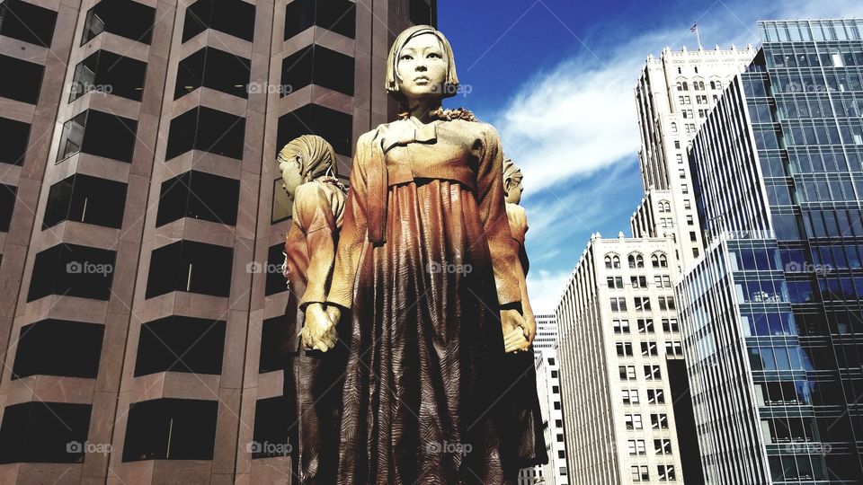 "Comfort Women" statue - SF