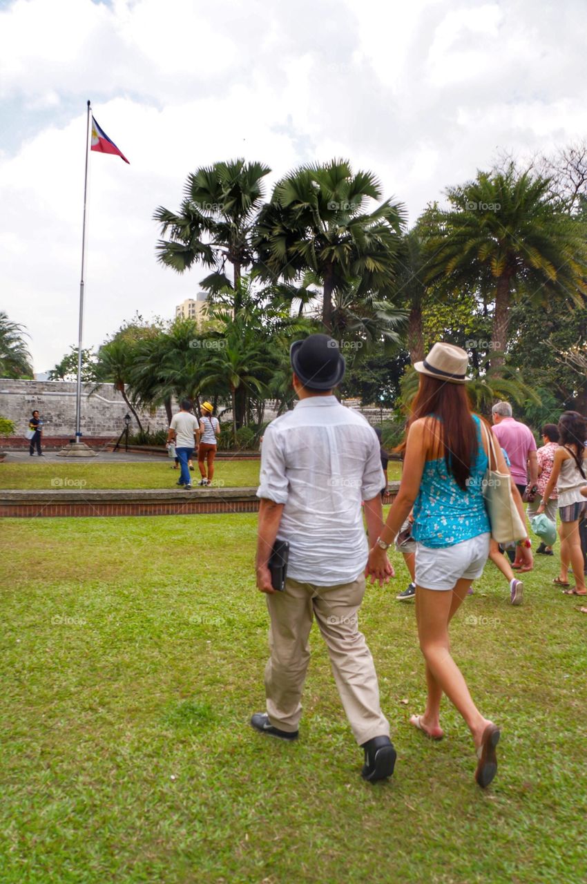 A day at the park in Manila