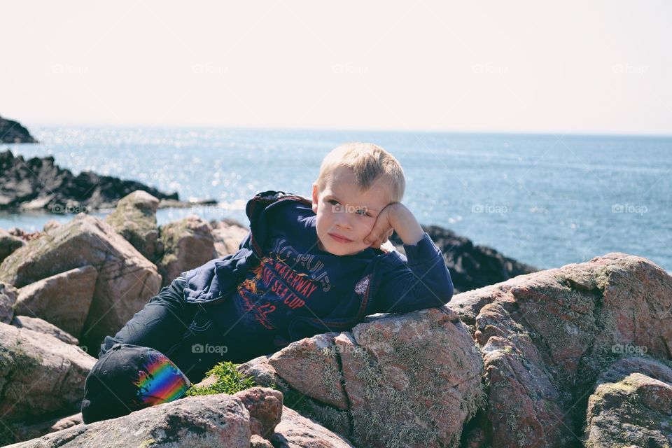 Sea, Water, Beach, Seashore, Child