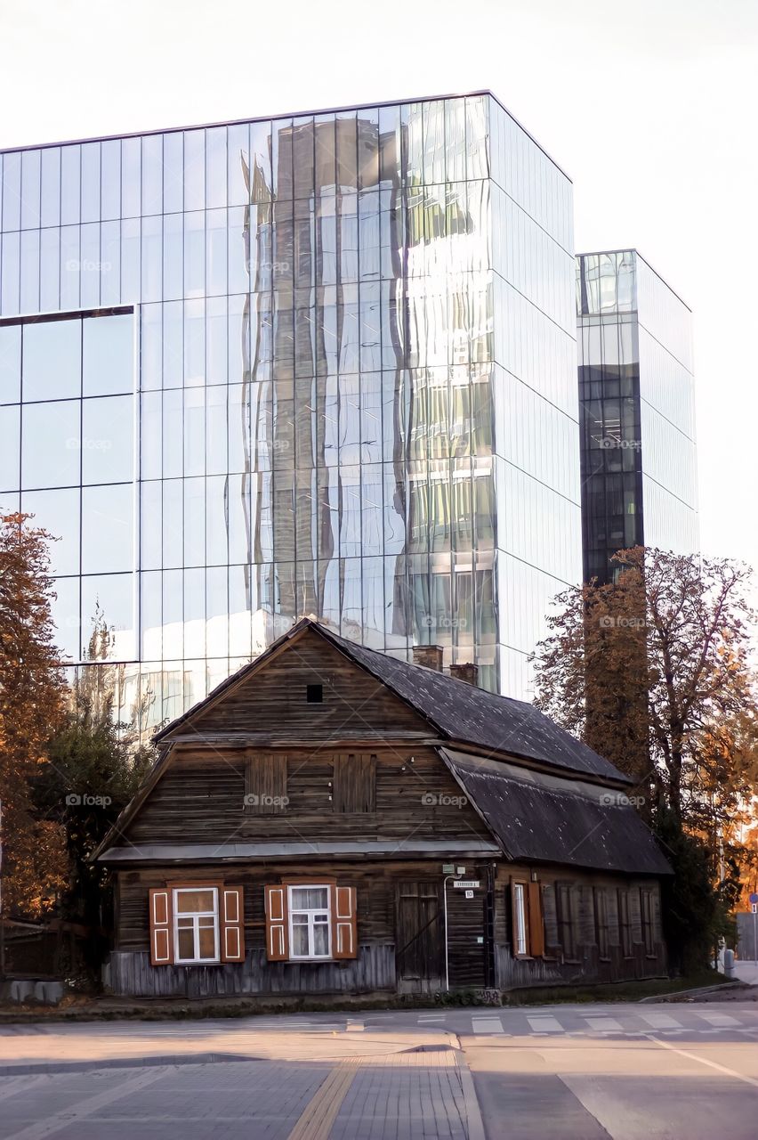 Urban and rural in one picture