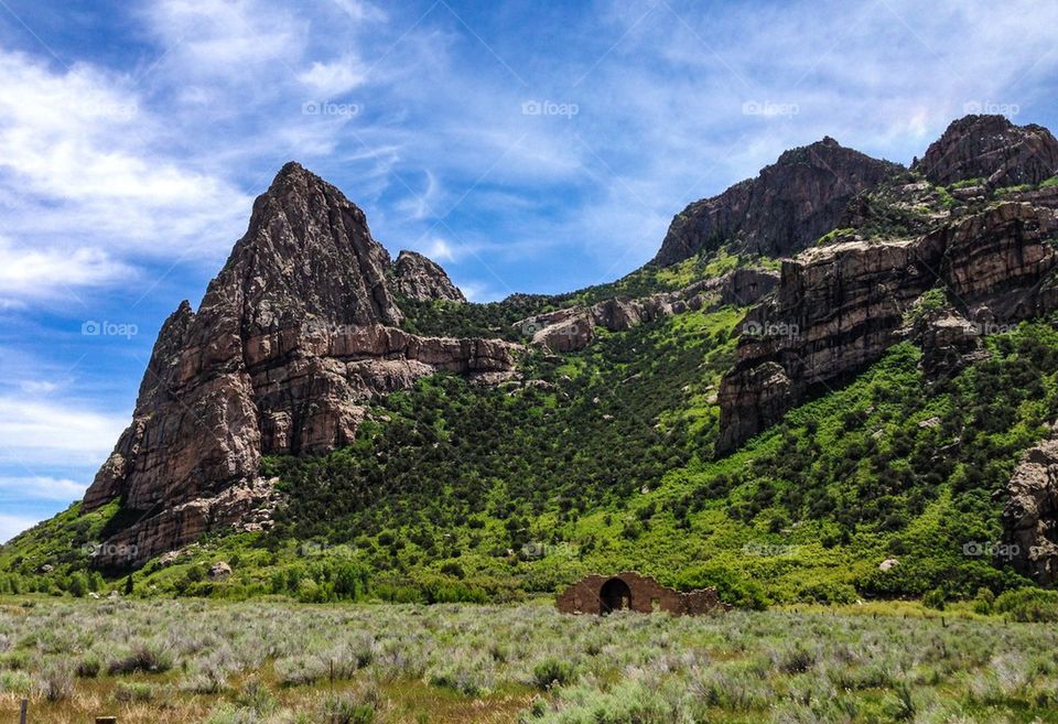 Driggs Mansion ruins