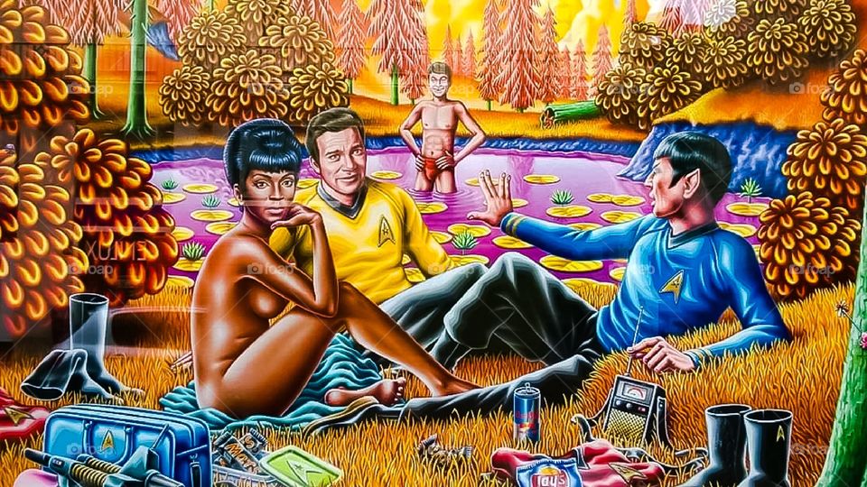 Tra Manet e Star Trek