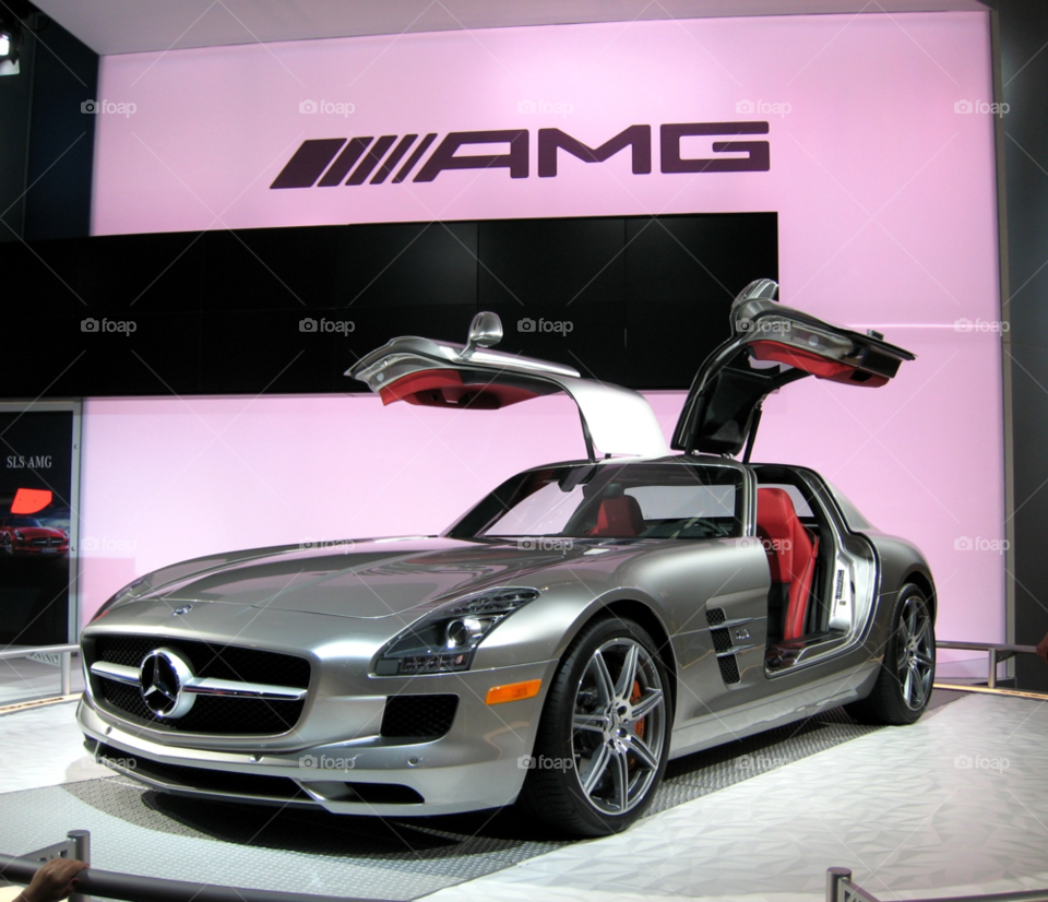 new york 2010 ny intl auto show mercedes sls amg by vincentm