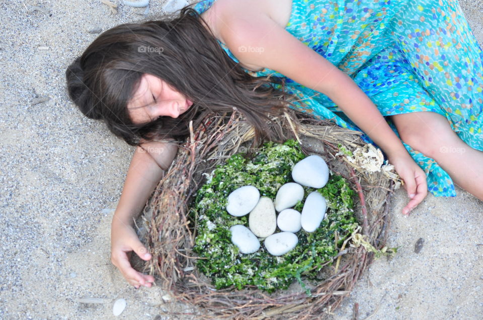 Girl, Nature, Child, People, Young