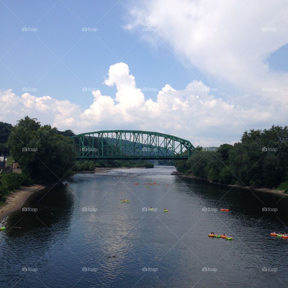 Delaware River. Trip to Easton, PA