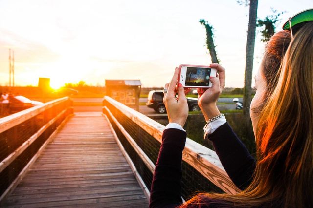 Taking a photo