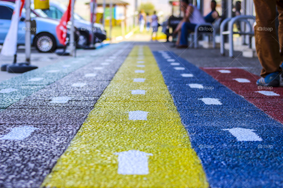 Colorful road