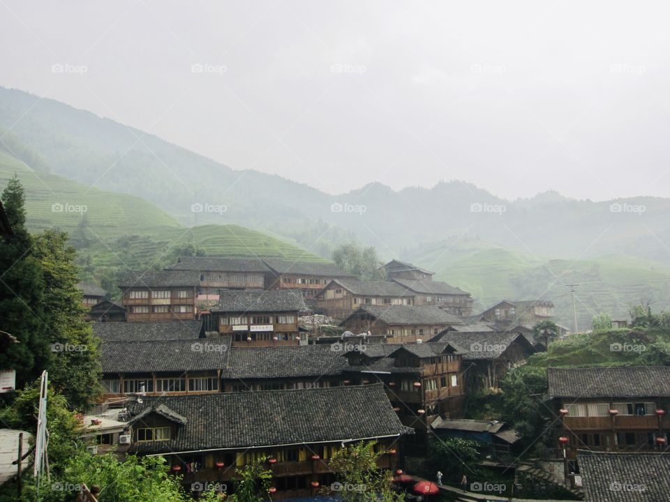 Hill top living quarter 