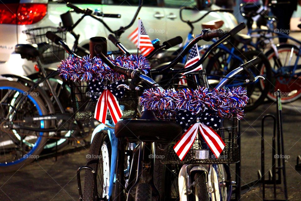 Bikes on the 4th of July