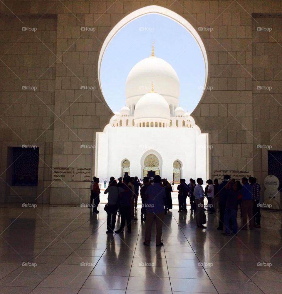 Sheikh Zayed Mosque Dubai.