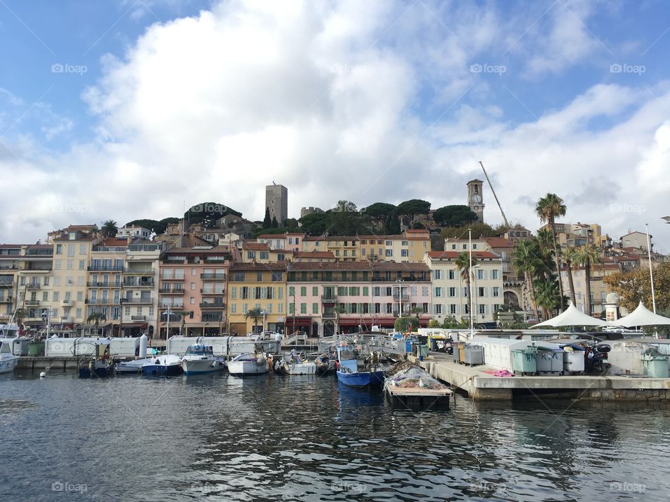 Old harbour of Cannes