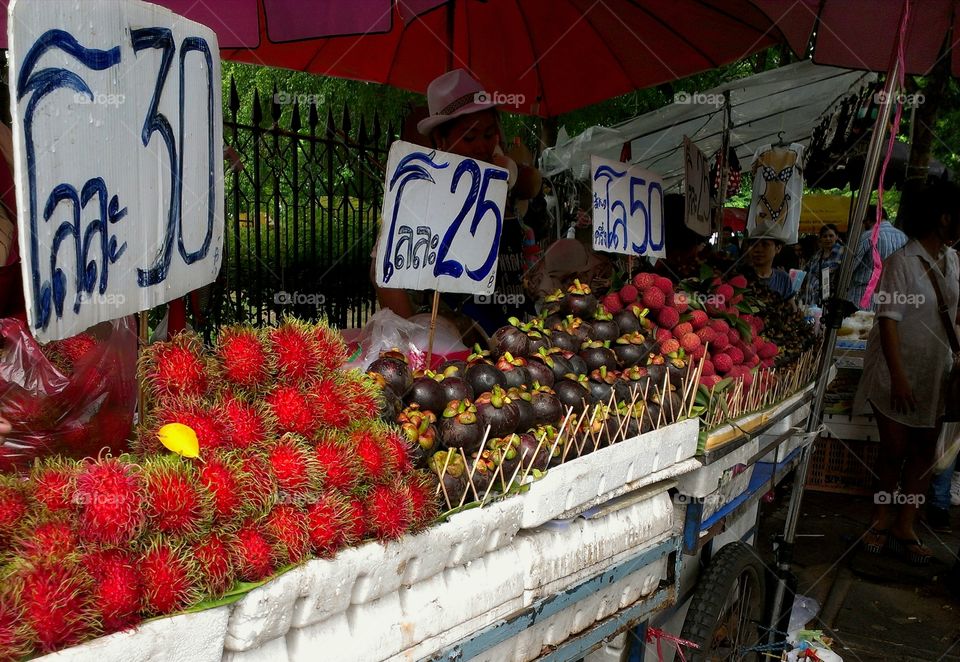Fruit Stand Bangkok