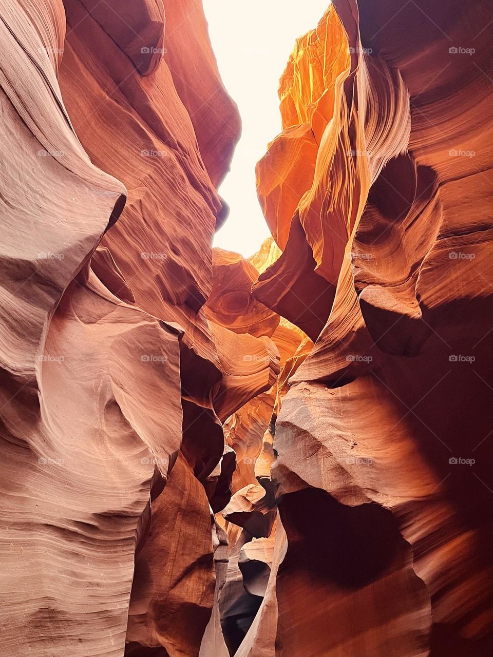 Mirror rocks -  lower antelope canyon