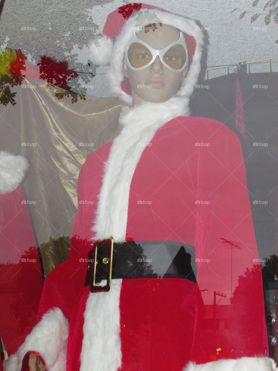 Christmas mannequins
