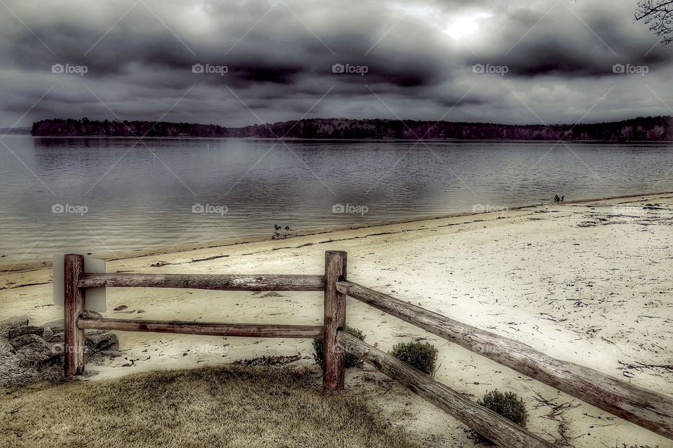 Clouds Over Lake