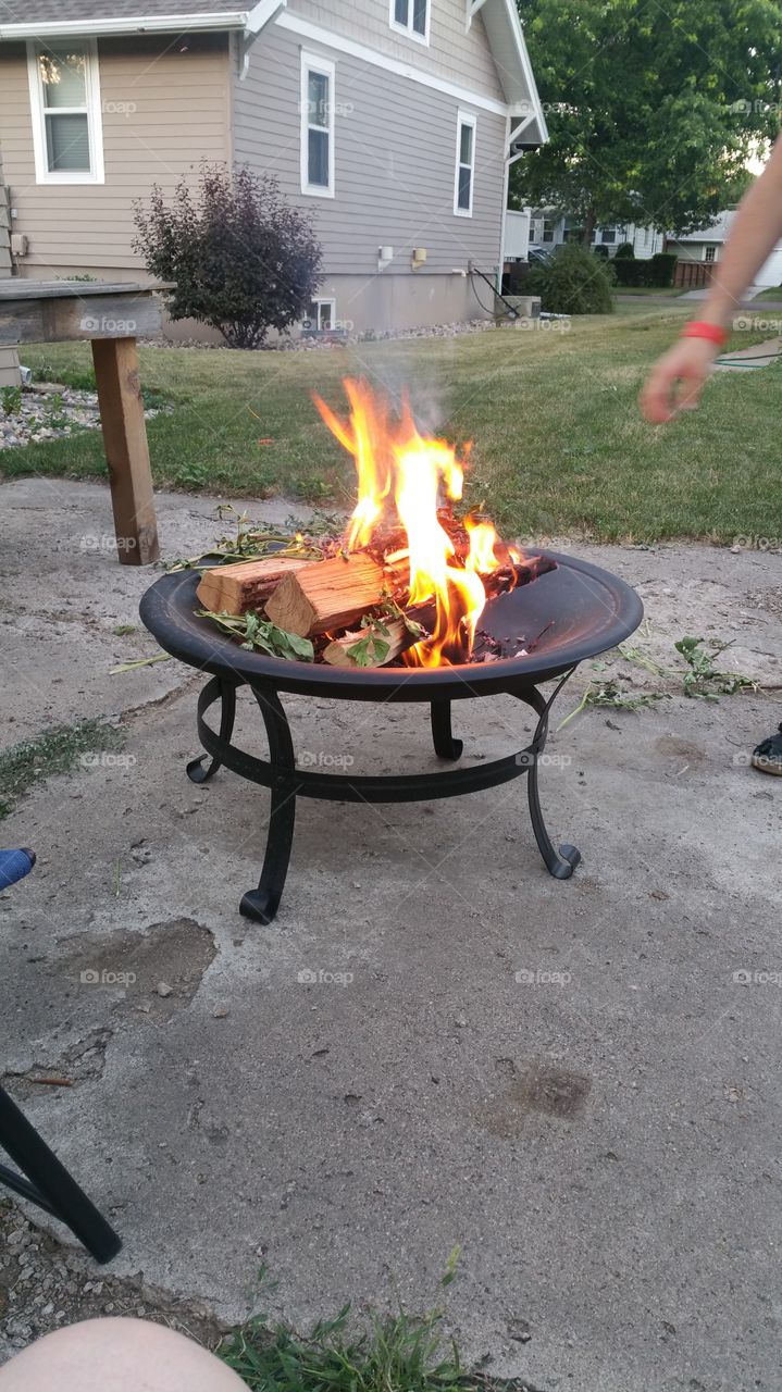 summer firepit
