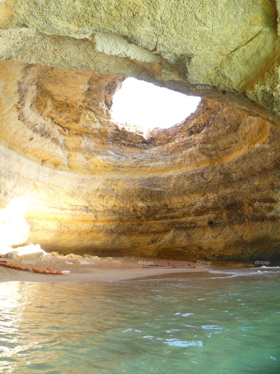 Cave Benagil in Portugal Algarve