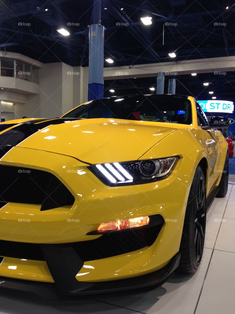 2016 Ford Mustang Shelby gt-350 at miami auto show