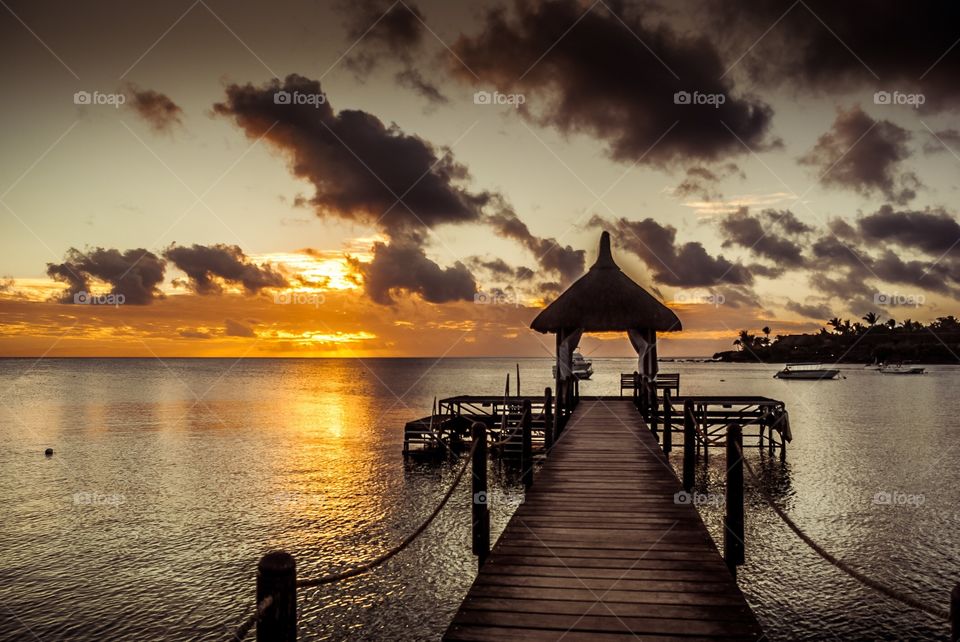 Mauritius Sunset 